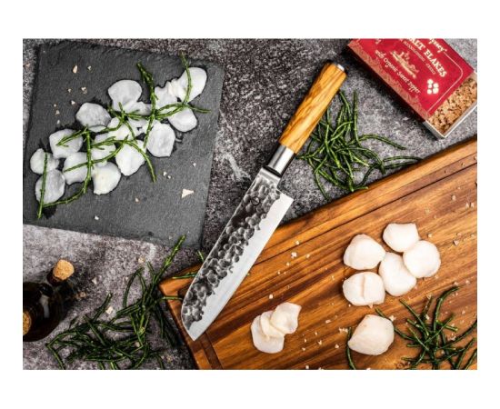 Santoku nazis Forged Olive 18 cm