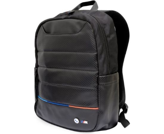 Backpack BMW BMBP15PUCARTCBK 16&quot; black|black Carbon&Nylon Tricolor