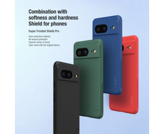 Nillkin Super Frosted PRO Back Cover for Google Pixel 8 Dark Green