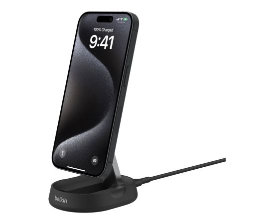 Belkin BoostCharge Pro Smartphone Black AC Wireless charging Fast charging Indoor