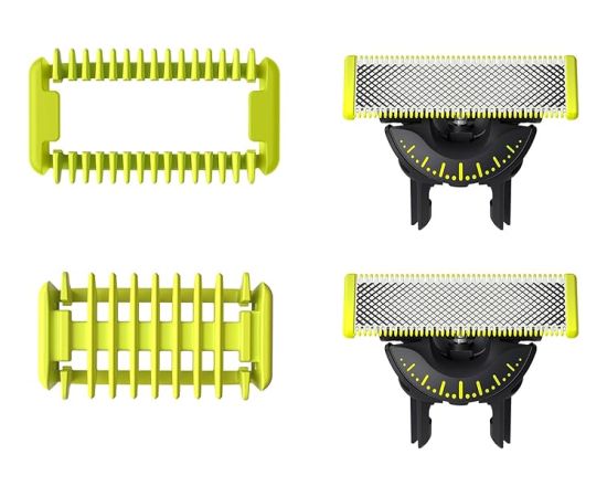 PHILIPS QP624/50 OneBlade 360 skuvekļa Sejas +  ķermeņa komplekts maināmie asmeņi 2gab