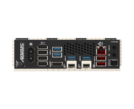 Mainboard GIGABYTE AMD B650 SAM5 ATX Memory DDR5 Memory slots 4 1xPCI-Express 3.0 16x 1xPCI-Express 4.0 4x	 1xPCI-Express 5.0 16x 4xM.2 1xHDMI 4xUSB 2.0 6xUSB 3.2 2xUSB-C 1xOptical S/PDIF 1xRJ45 2xAudio port B650EAPROXUSB4