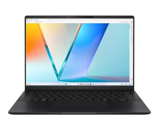 Notebook ASUS VivoBook S S 14 OLED CPU  Ryzen AI 9 365 2000 MHz 14" 2880x1800 RAM 24GB LPDDR5x SSD 1TB AMD Radeon Graphics Integrated ENG Card Reader SD Windows 11 Home Black 1.3 kg 90NB14P3-M00770