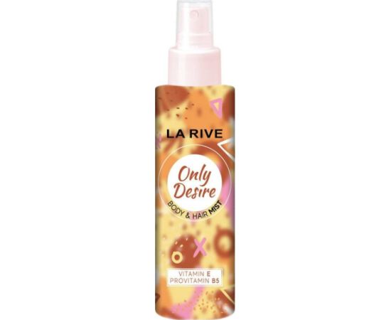 Ķermeņa sprejs La Rive Only Desure, 200 ml