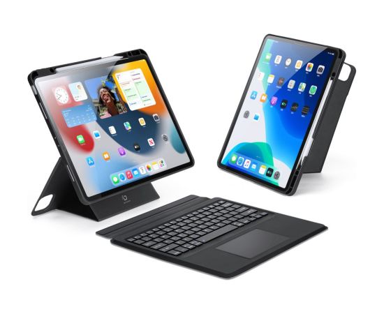 Dux Ducis -  Dux Ducis DK Series Bluetooth Keyboard Case for Apple iPad Pro 12.9 (2020/2021/2022) - Black