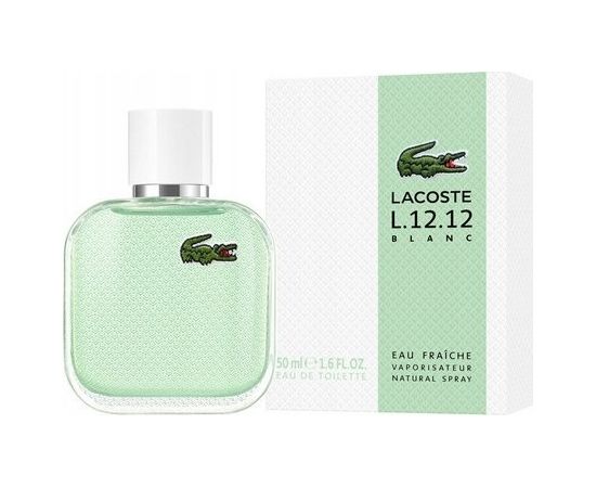 Lacoste Lacoste, L.12.12 Blanc Eau Fraiche, Eau De Toilette, For Men, 50 ml For Men