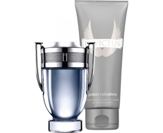 Paco Rabanne Paco Rabanne Invictus Eau de Toilette 100ml. + All Over Shampoo 100ml. ZESTAW