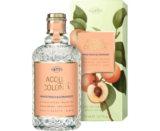 4711 Acqua Colonia White Peach & Coriander EDC 170ml