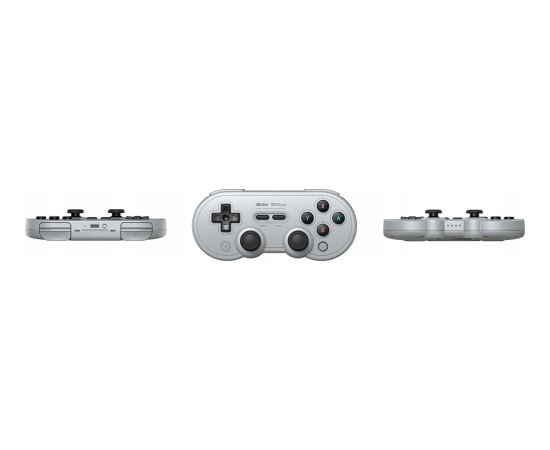 Pad 8BitDo 8BitDo SN30 Pro (Hall Effect Joystick), Gamepad (grey)