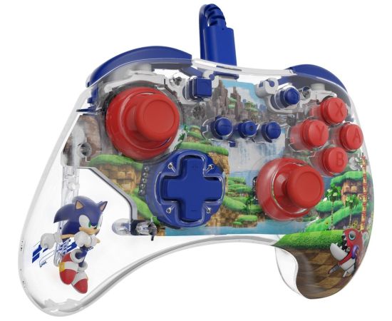 Pad PDP PDP SWITCH Pad przewodowy REALMz Sonic Green Hill Zone