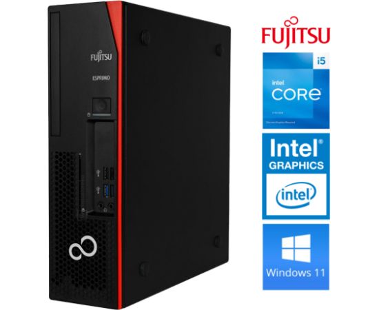 Fujitsu FSC ESPRIMO D538 i5-8400 8GB 512SSD M.2 NVME WIN11Pro