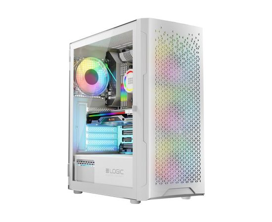 Logic 3 Logic ARAMIS ARGB MINIDI USB 3.0 Case White