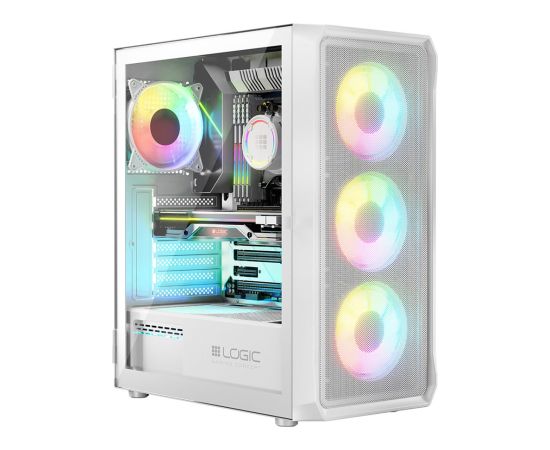 Logic 3 Logic PORTOS ARGB MINIDI USB 3.0 Case White