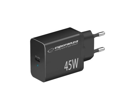 Esperanza EZC108K mains charger 45W Black