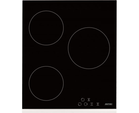 Vitroceramic hob MPM-45-VCB-21, black, 45cm