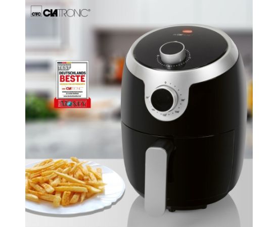 Clatronic FR 3769 H fryer 1.8 L 1000 W Hot air fryer Black