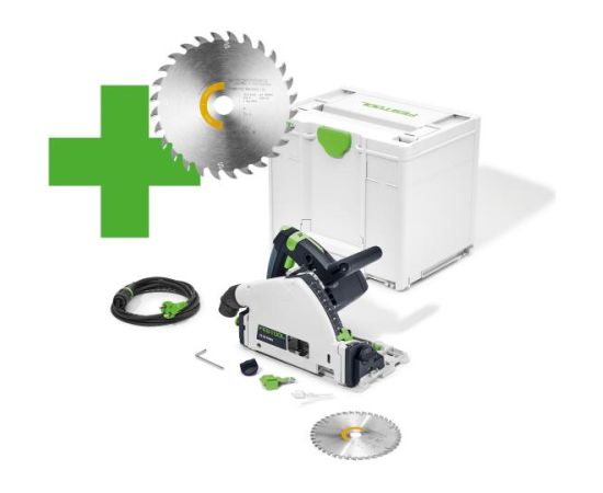 Iegremdējamais ripzāģis Festool TS 55 F-PLUS MASTER EDITION