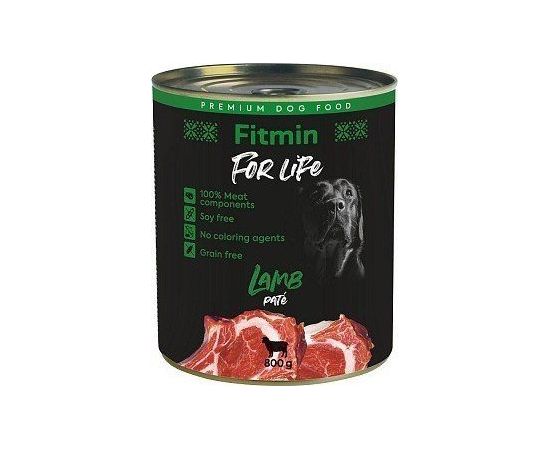 Fitmin  FITMIN For Life dog konserwa lamb 800g