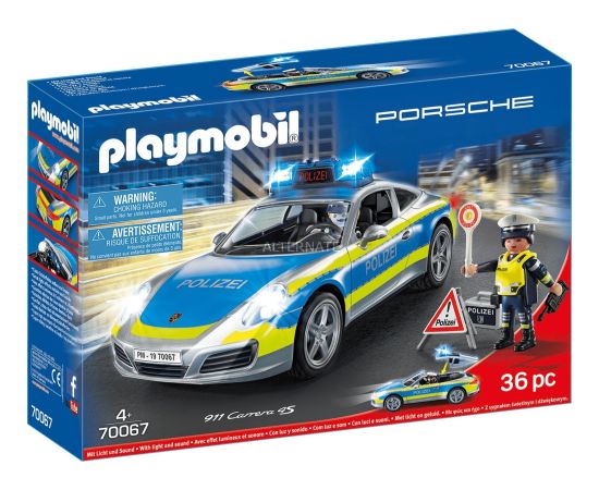 Playmobil Porsche 911 Carrera 4S Policja (70067)