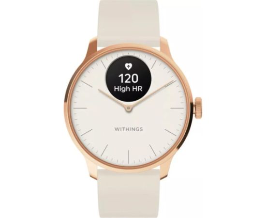 Withings ScanWatch light / 37mm Sand  išmanusis laikrodis