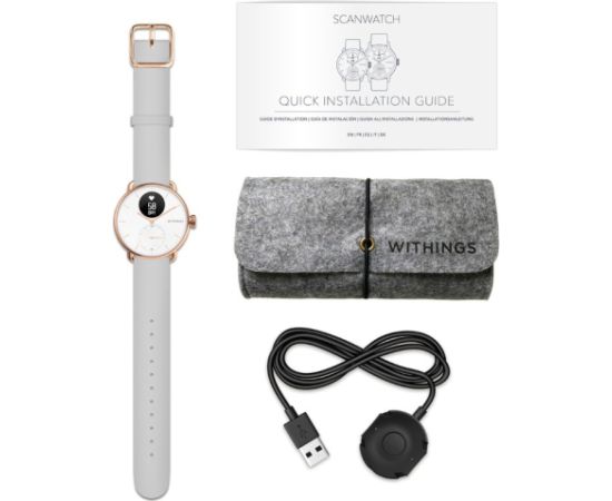 Withings ScanWatch 2/ 38mm Išmanusis laikrodis