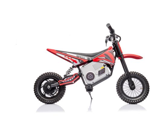 Lean Cars A9901 Red Battery-powered Motocross Bike