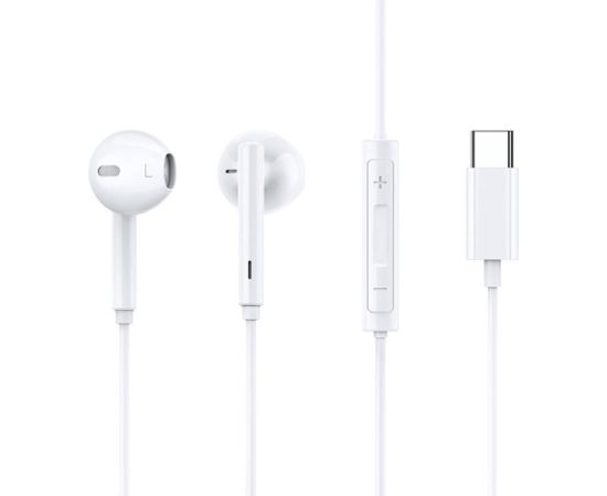 Mcdodo HP-7500 wired headphones, USB-C (white)