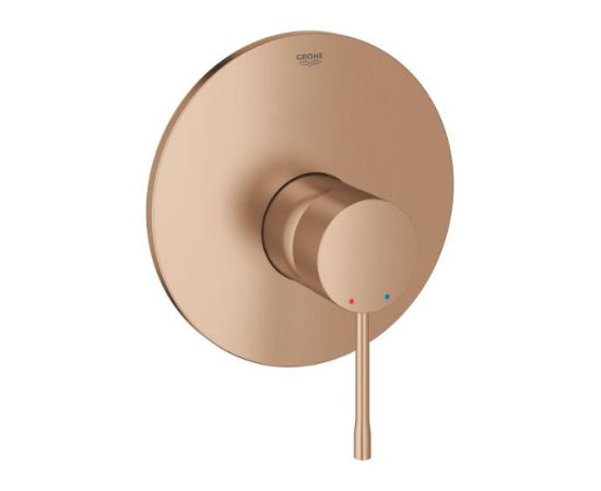 Grohe iebūvējamā dušas maisītāja Essence virsapmetuma daļa, brushed warm sunset