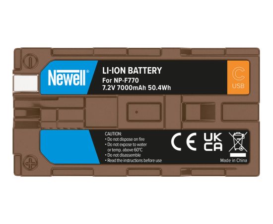 Newell battery Sony NP-F770 USB-C