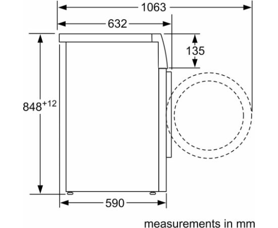 Bosch WGE0240ASN Veļas mašīna 7kg 1400rpm