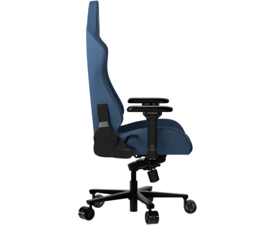 LORGAR Ace 422, Gaming chair, Anti-stain durable fabric, 1.8 mm metal frame, multiblock mechanism, 4D armrests, 5 Star aluminium base, Class-4 gas lift, 75mm PU casters, Blue