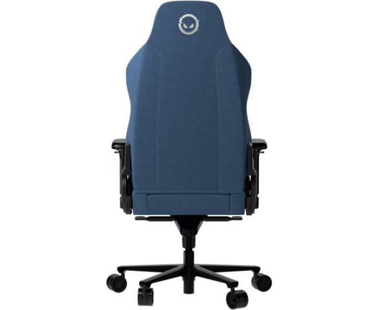 LORGAR Ace 422, Gaming chair, Anti-stain durable fabric, 1.8 mm metal frame, multiblock mechanism, 4D armrests, 5 Star aluminium base, Class-4 gas lift, 75mm PU casters, Blue