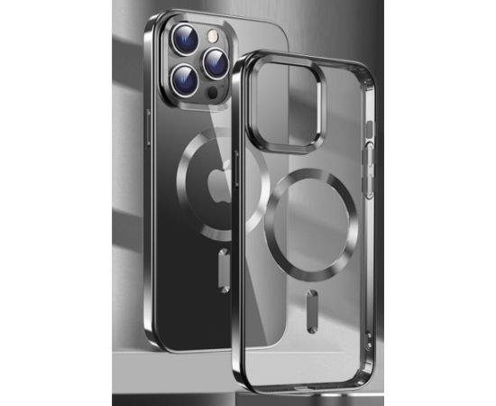 Swissten Clear Jelly Magstick Metallic Case Защитный Чехол для Apple iPhone 16 Plus