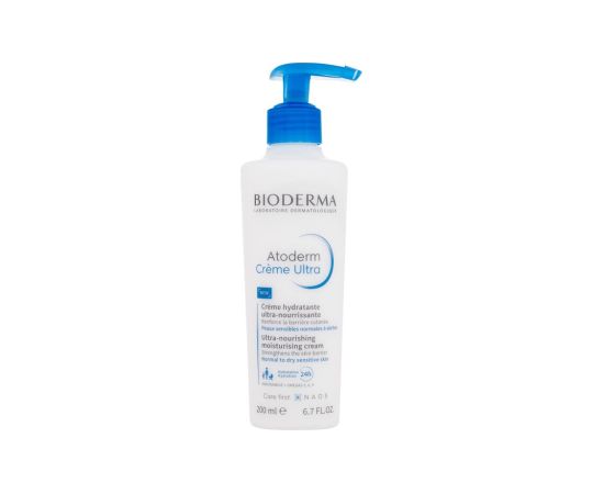 Bioderma Atoderm / Créme Ultra Ultra-Nourishing Moisturising Cream 200ml With a Pump