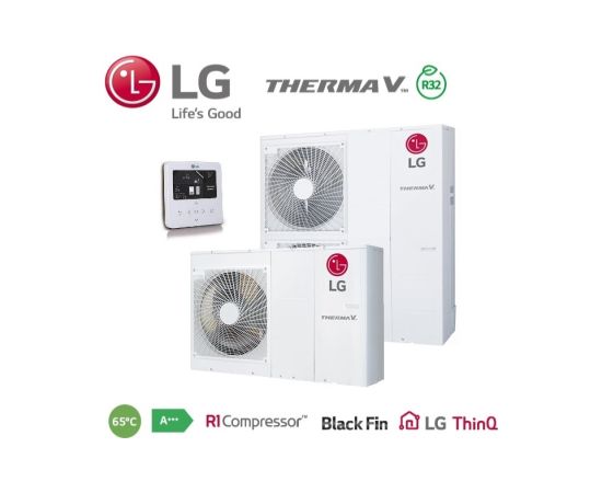 LG gaiss-ūdens siltumsūknis HM051MR .U44 Therma V Monobloc 5,5 kW R32