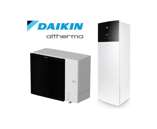 DAIKIN gaiss-ūdens siltumsūknis Altherma EBVX11S23D9W / ERLA11DW1 10,6kW 230L tvertne R32