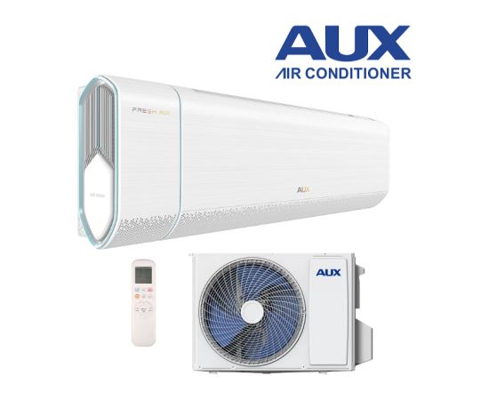 AUX Q-PLUS ASW-H12C5C4/BQAR3DI-C1 FRESHAIR / WINDFREE / UV lampa gaisa kondicionieris / kondicionētājs, 25-40m²