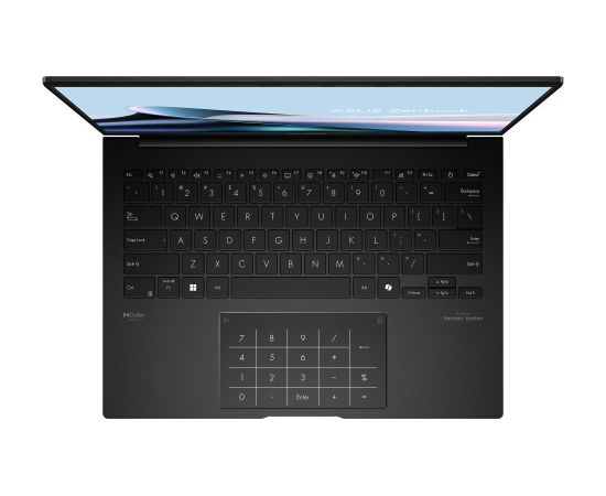 Notebook ASUS ZenBook Series 14 OLED UM3406HA-QD036W CPU  Ryzen 7 8840HS 3300 MHz 14" 1920x1200 RAM 16GB LPDDR5x SSD 1TB AMD Radeon Graphics Integrated ENG NumberPad Windows 11 Home Black 1.2 kg 90NB1271-M00750