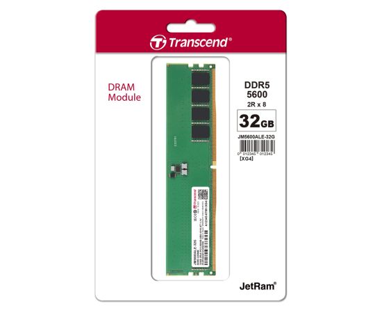 TRANSCEND 32GB JM DDR5 5600 U-DIMM 2Rx8