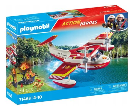 Playmobil Playmobil Action Heroes 71463 Samolot straży pożarnej z funkcją gaszenia pożaru