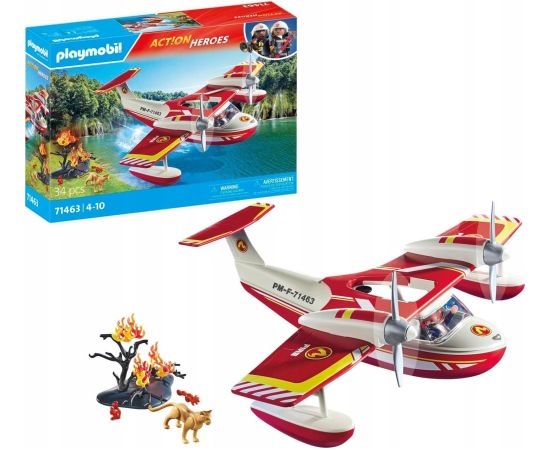 Playmobil Playmobil Action Heroes 71463 Samolot straży pożarnej z funkcją gaszenia pożaru