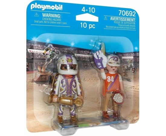 Playmobil Playmobil Duo Pack stunt show team - 70692