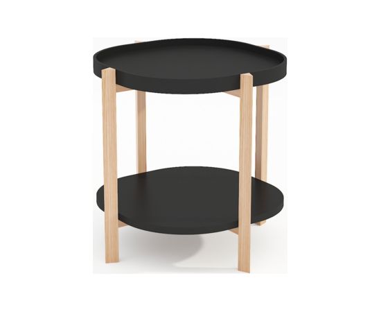 Side table NORAH 50x50xH55cm, black