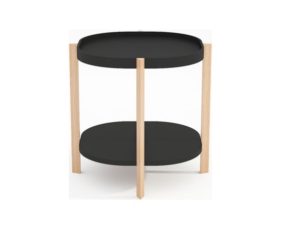 Side table NORAH 50x50xH55cm, black