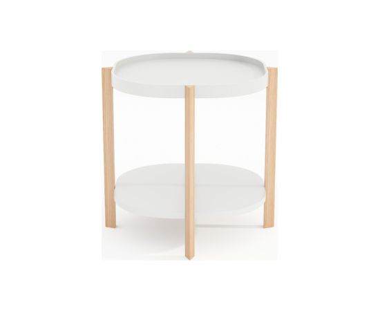 Side table NORAH 50x50xH55cm, white