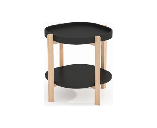 Side table NORAH 40x40xH60cm, black