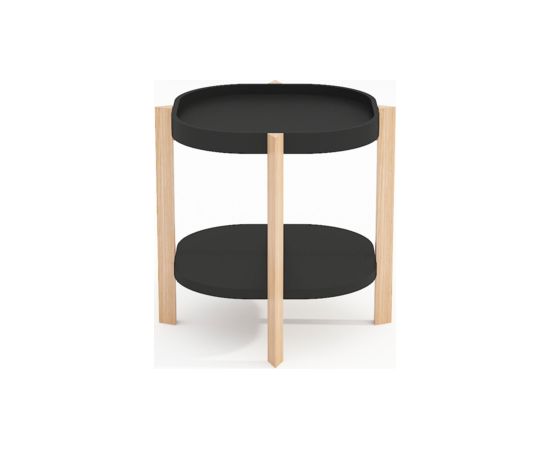 Side table NORAH 40x40xH60cm, black