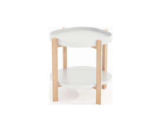 Side table NORAH 40x40xH60cm, white