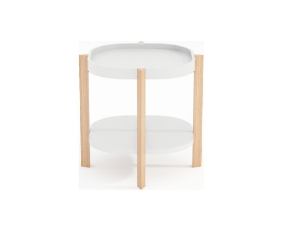 Side table NORAH 40x40xH60cm, white