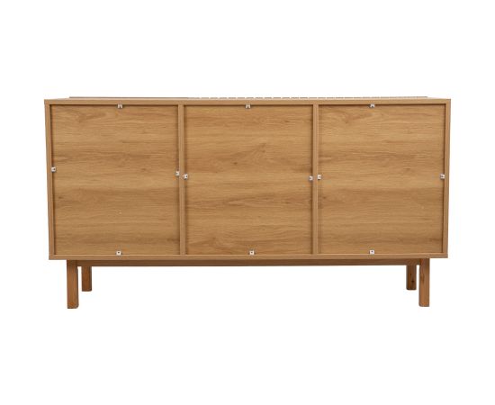 Sideboard SUNNY 150x40xH80cm, melamine oak